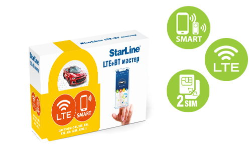 StarLine Мастер 6 — LTE+BT 2SIM